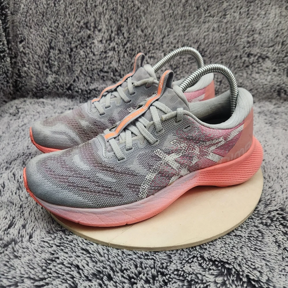 ASICS GEL-Nimbus Lite 2 Gray Coral Running Shoe Sneaker Women's Size 8 - Picture 4 of 9